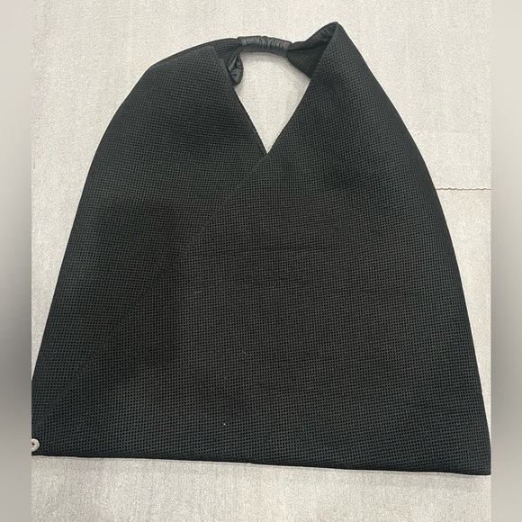 MM6 Maison Martin Margiela Black Mesh Carryall Japanese tote bag - Picture 5 of 9